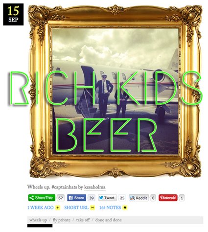 rich kids beer